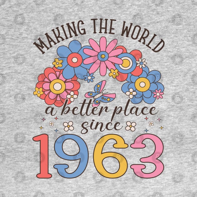 Birthday Making the world better place since 1963 by IngeniousMerch